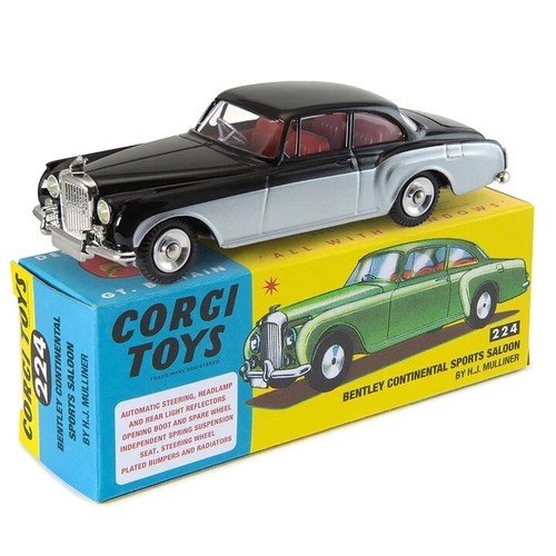 Corgi model club 224 bentley - corgi,