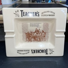 Teacher's Highland Cream Scotch Whisky  Ashtray BY seton pottery's 1970's