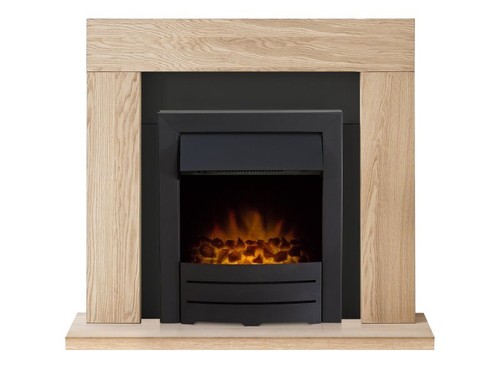 Adam malmo fireplace - malmo, oak