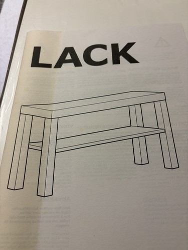 White ikea table unused - table., and