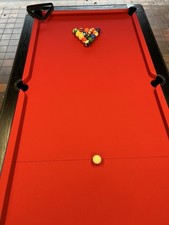 Slate Bed Pool Table 7ft x 4ft