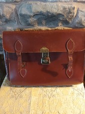 Vintage Leather document briefcase very little used.