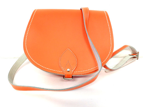 Zatchels orange leather - zatchels,
