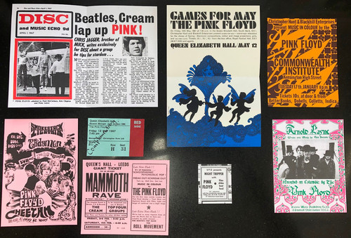 Pink floyd flyers - -, tickets