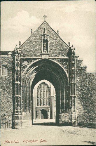 Postcard norwich erpingham - postcard,