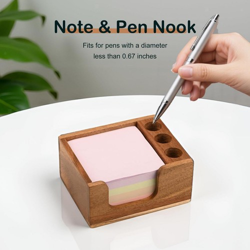 Acacia wood sticky note - wood,