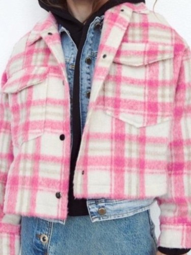 Zara pink cropped - pink,