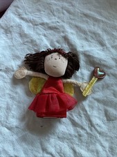 Jellycat Vintage Fairy Tiny Twirly Girly Rare Finger Puppet Fairy