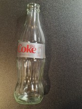 Diet Coke Glass Bottles 330ml Empty, Craft, Up Cycle, Glass Bottles, Vase