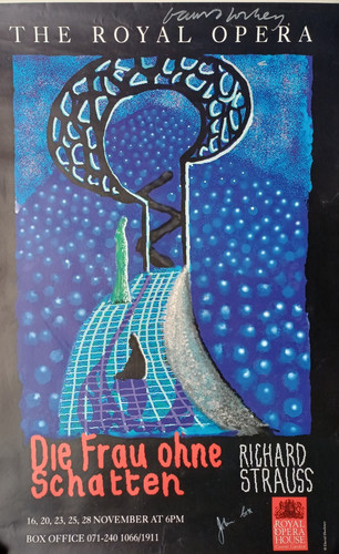 David hockney hand signed - hand,