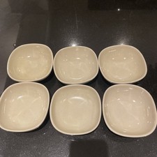 Set Of 6 Vintage beige CEREAL
