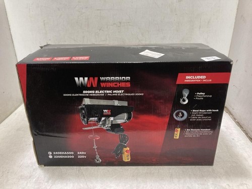 Warrior winches electric hoist - winches,