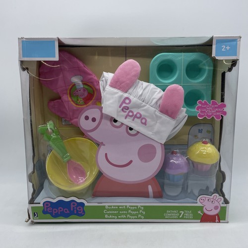 Peppa pig baking role playing - pig,