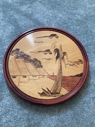 Bula fiji wooden carved palm - fiji,