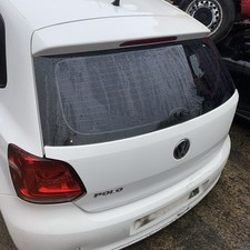 VOLKSWAGEN POLO 6r 2009-2017 TAILGATE WHITE