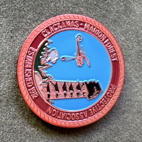 Challenge coin north - challenge, cascade