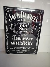 Jack Daniels  Old Time Tin Sign - Bar- Mancave DISPLAY 