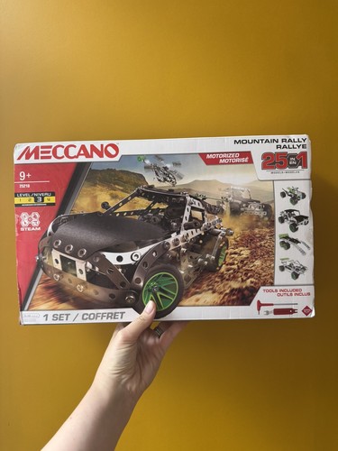 Meccano mountain rally - meccano,