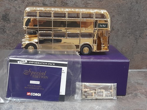 Corgi cc25903 gold - plated, aec