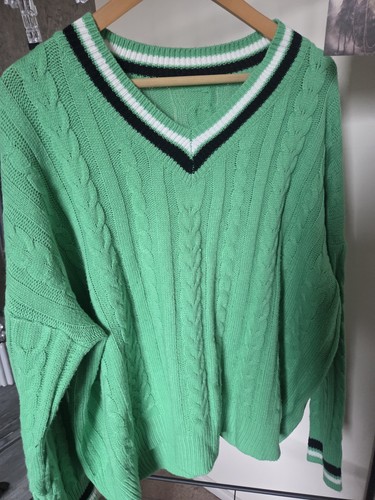 Vintage cricket green - green, jumper