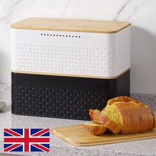 Kitchen Bread Bin with Bamboo