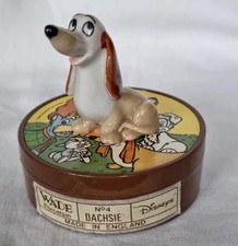 WADE WHIMSIES-DACHSIE-DISNEY HATBOX SERIES 1956-65 -VGC -IN ORIGINAL BOX