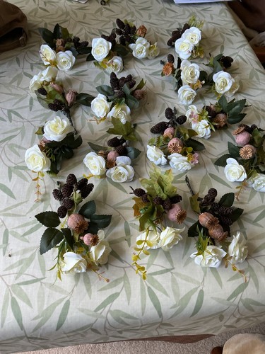 Wedding autumn pew ends - pew,