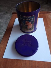 Collectible Cadbury's Drinking Chocolate tin, 15cm tall. good condition.