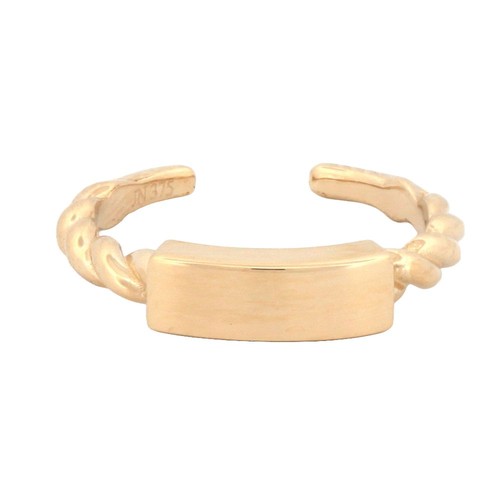 Toe ring 9ct yellow - toe,