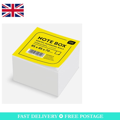 Elegant white memo cube - elegant,