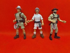 Dino Valley 2 Animal Rescue - Bob The Ranger - 4" Action Figure Bundle Of 3