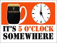 Guinness metal signs