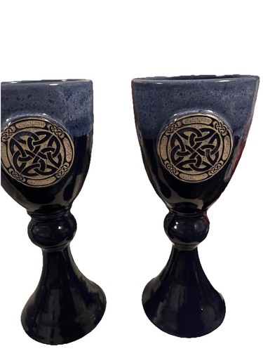 Handmade goblets with celtic - goblets,