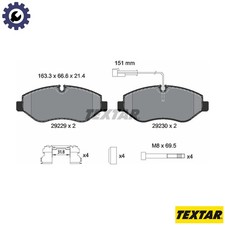 BRAKE PAD SET DISC BRAKE