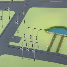 20pcs 0 Scale Model Railway