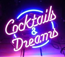 17"x14"COCKTAILS & DREAMS Neon