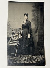 1870s tintype photo woman - photo,