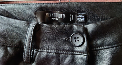 Missguided petite faux leather - missguided,