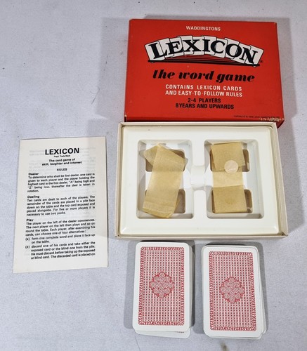 Vintage waddingtons lexicon - vintage,