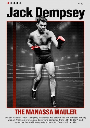 Jack dempsey boxing legend - -,