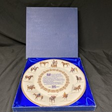 "The Horse" Fine Bone China Plate By Aynsley FR Gray Aldridge 27cms -(1604)