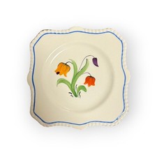 Vintage 1930s floral salad