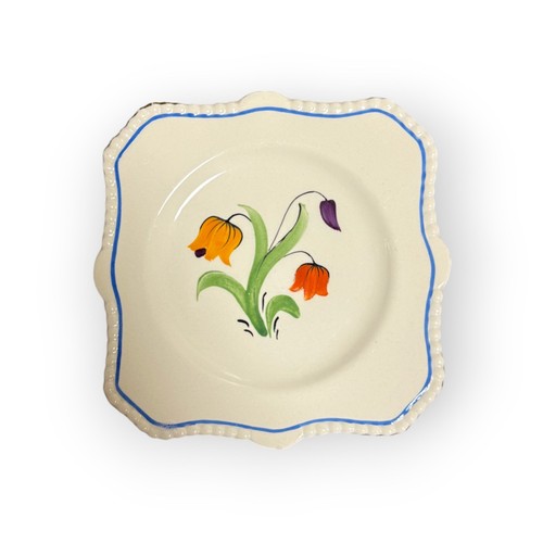 Vintage 1930s floral - , salad