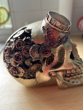 Steampunk Skull Head With