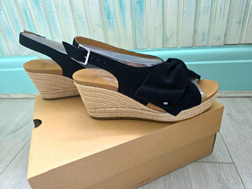 Ugg ysidra black - black, suede