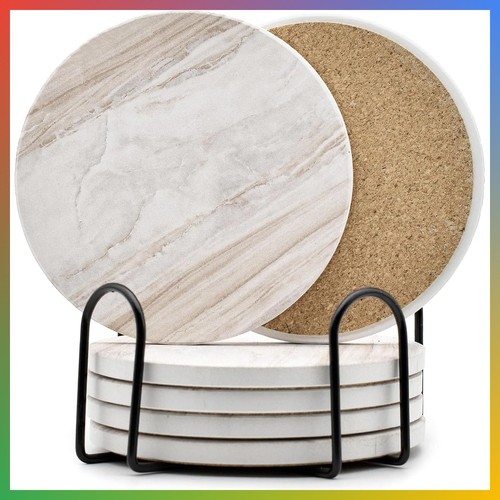 Absorbent coasters ceramic - absorbent,