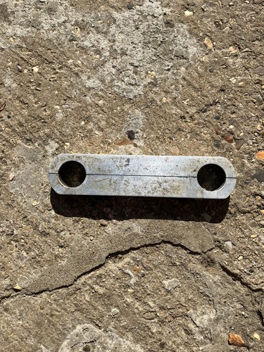 Machined aluminium fork brace - fork,