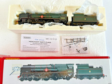Hornby OO Gauge R2204 BR 4-6-2 'Bibby Line' Merchant Navy Class 35020 Locomotive