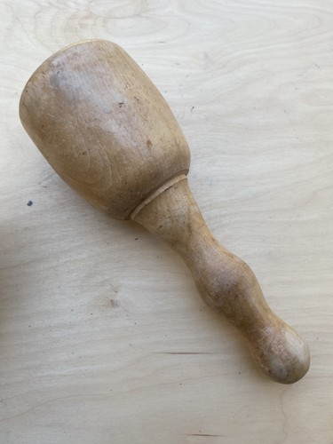 Vintage wooden carvers mallet - carvers,