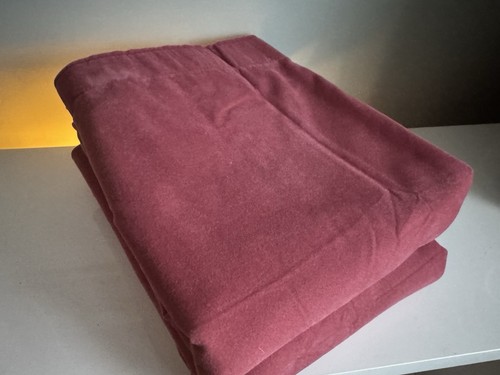 Large new vintage - pink, velour